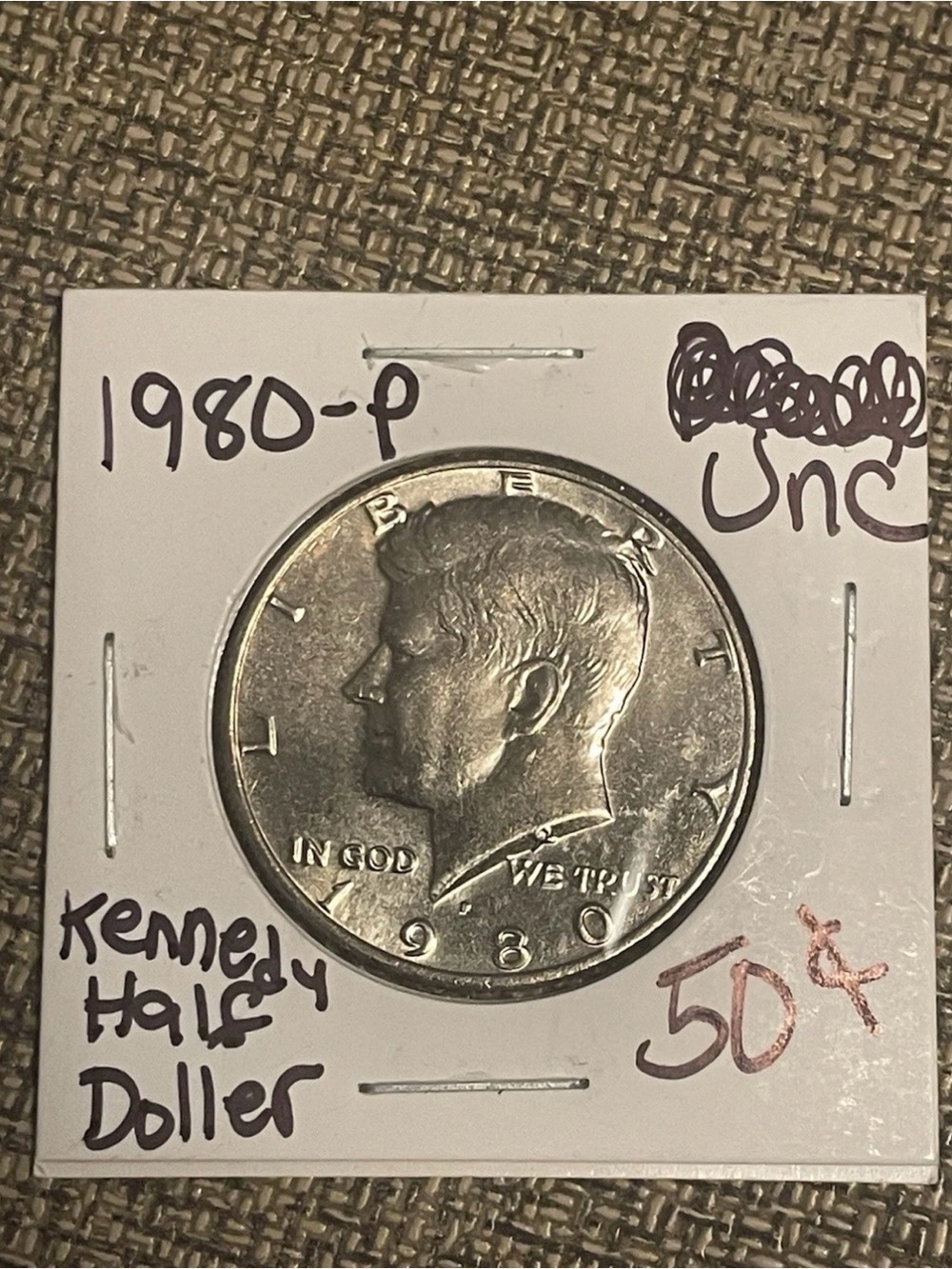 WN31 - 1980-P Kennedy Half Dollar (Uncirculated)